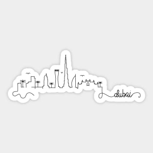 Dubai City Signature Sticker